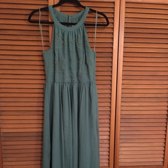 Green Modcloth Dress - Picture 1 of 4
